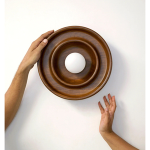 Nouvelle Arrivée en Stock : Meilleure Offre sur les Appliques Murales Électriques en Bois d'Acacia au Design Moderne et Élégant pour la Décoration Intérieure - Product Image 1