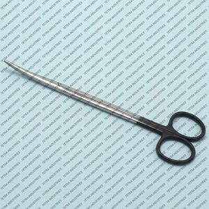 กรรไกรผ่าตัดเมทเซนบาุมคุณภาพสูง 7 นิ้ว แบบโค้ง ซุปเปอร์คัท ผลิตจากเหล็กกล้าไร้สนิมเยอรมัน อุปกรณ์ผ่าตัด - Product Image 6