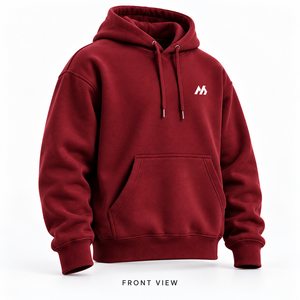 Sudadera con Capucha para Hombre, de Forro Polar, con Bolsillo, Transpirable, Mezcla de Algodón, Informal, para Invierno - Product Image 1