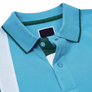 Chemise Homme 200 en Jersey Tricoté 100% Coton de Haute Qualité, Broderie, Séchage Rapide, Manches Courtes, Boutons, Logo Personnalisé sur le Devant - Product Image 4
