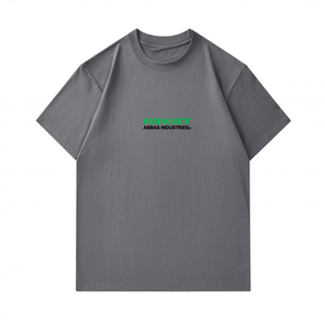เสื้อยืดคอตตอนสตรีทแวร์ทรงโอเวอร์ไซส์ ไหล่ตก พิมพ์ลายคุณภาพสูง เนื้อผ้าหนา สำหรับผู้ชาย - Product Image 5