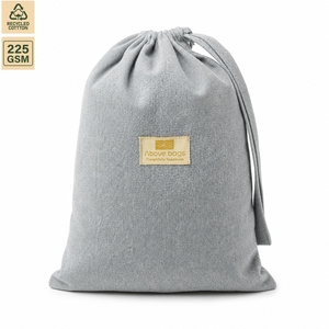Bolsa de Almacenamiento para Secador de Pelo de Algodón Reciclado, 225 GSM, 30x40 cm, con Cordón, Bolsa de Viaje, Logotipo Personalizado, Venta al Por Mayor, OEM, Marca Privada, B2B - Product Image 2