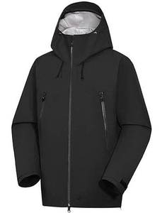 Veste de ski d'hiver unisexe à capuche chauffante avec fermeture éclair, imperméable, coupe-vent, en softshell Tex Plus Size pour la randonnée en plein air et le camping - Product Image 3