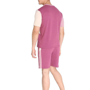 Ensemble de shorts d'été pour hommes en coton 100% respirant et léger, streetwear, personnalisable, nouvelle arrivée - Product Image 3