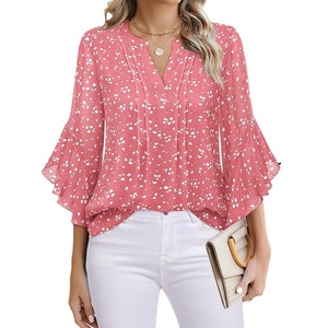 Pulls pour femmes, couleur unie, tricotés, manches longues ou courtes ou 3/4, fermeture boutonnée, style décontracté, fournisseur du Bangladesh. - Product Image 2