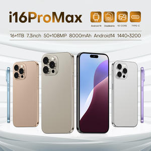 Teléfono móvil i16promax, popular, inteligente, con pantalla de 6.6 pulgadas, 16GB + 1TB, teléfono inteligente Android, venta al por mayor - Product Image 2