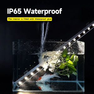 Projecteur linéaire LED en aluminium étanche IP65 RGB DMX512 5000K Ra90 avec garantie de 2 ans, lumière murale dimmable - Product Image 5