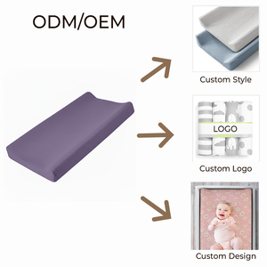 Housse de matelas à langer douce et confortable pour le change de couches de bébé - Product Image 5