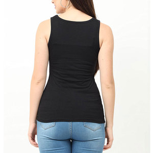 Débardeur en coton décontracté pour femmes, sans manches, léger, respirant, confortable, à porter au quotidien en été - Product Image 4