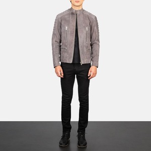 Veste en cuir pour homme de haute qualité, fabriquée au Pakistan, produit haut de gamme, veste en cuir pour homme au meilleur prix, veste en cuir d'hiver tendance - Product Image 3