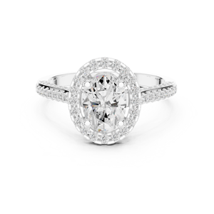 Rose drop jewels 14K Adjustable <b>Couple</b> <b>Ring</b> in Silver and Gold - Product Image 3