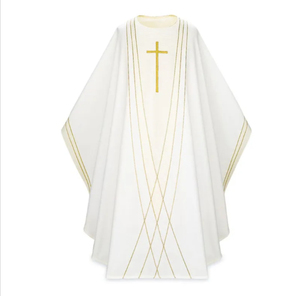 Uniforme de Sacerdote para Iglesia - Túnica Premium de Manga Larga en Poliéster con Logotipo Bordado Personalizado, Fabricante OEM, Venta al Por Mayor - Product Image 5