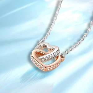 Crystal <b>Heart</b> <b>Necklace</b> - Product Image 5