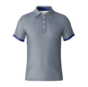 Polo de Golf Profesional para Hombre, Personalizado, Ligero, Transpirable, con Tela que Absorbe la Humedad, Ropa de Golf de Alta Calidad al por Mayor - Product Image 2