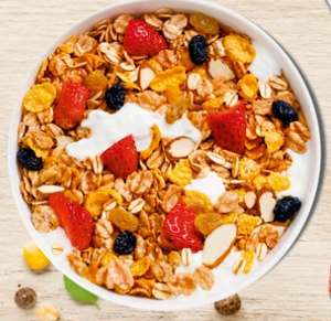 Muesli de Frutas Secas Crujientes Sin GMO, Caja a Granel de 250 g, Cereal Saludable para el Desayuno con 8 g de Fibra Dietética e Ingredientes Naturales - Product Image 5
