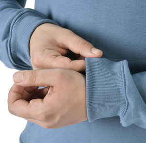 Sweat à capuche surdimensionné en molleton uni personnalisé avec logo, poids lourd 350/380/400/500 GSM, basiques pour hommes, fabriqué au Pakistan - Product Image 4