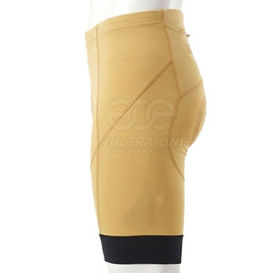 กางเกงปั่นจักรยานผู้ชายทรงคลาสสิคเอวกลางสีพื้น - บริการ OEM น้ำหนักเบา แห้งเร็ว เหมาะสำหรับการฝึกซ้อม วิ่ง และเล่นกีฬา - Product Image 3