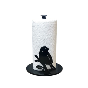 Bird Design Iron Metal Black Tissue <b>Paper</b> Holder For Household <b>Kitchen</b> Tabletop Decor Handmade Towel <b>Paper</b> Holder On Sale - Product Image 1