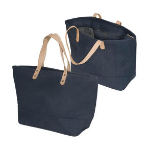 Sac de shopping en jute naturel de haute qualité avec lamination intérieure - Product Image 3