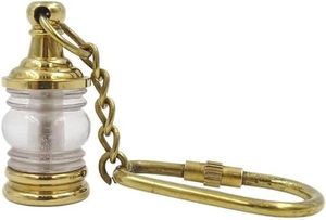 Porte-clés boussole vintage en laiton fait main, lampe nautique, cadeau - Product Image 2