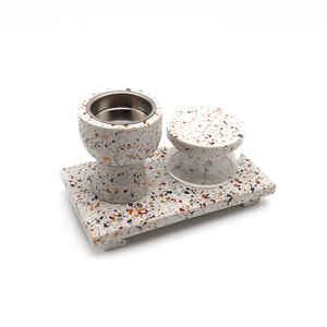 Ensemble de brûleur d'encens en bois de santal étoilé de luxe, encens traditionnel arabe, cadeau religieux du Ramadan, boîte cadeau - Product Image 6