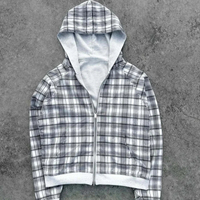 Sudadera con capucha extragrande de doble cara estilo gótico para mujer – Estilo Joker con cremallera para ropa urbana |   Sudadera con capucha de moda coreana para parejas