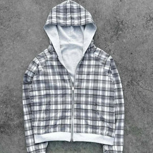 Sudadera con capucha extragrande de doble cara estilo gótico para mujer – Estilo Joker con cremallera para ropa urbana |   Sudadera con capucha de moda coreana para parejas - Product Image 4