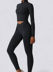 Shoulder Shockproof Bra Leggings Breathable Plus Size Quick Dry Active Wear Gym Fitness Workout Yoga Sets Women - Product Image 3