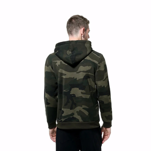 Unisex Oversized Camo Hoodie Plus Size Heavyweight Fashion Wear Camouflage Hoodie OEM Service Men's Camo Hoodie - Product Image 6