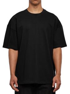 Heavy 100% algodón camiseta informal de gran tamaño camisas personalizadas para hombres Etiqueta de manga corta Servicen 2026 - Product Image 2