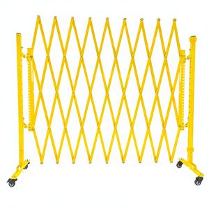 Barrera de Seguridad Plegable de Acero Resistente, Barrera de Control de Multitudes para Escuelas, Oficinas y Áreas Industriales - Product Image 2