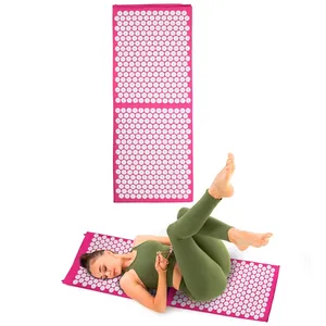Tapis de massage à picots pour soulagement de la douleur, tapis de yoga, tapis d'acupression pour le voyage – Prix usine, personnalisable en gros - Product Image 2