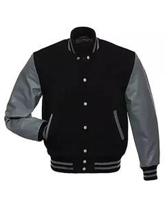 NTEX Men's Formal Autumn Varsity <b>Jacket</b> Hooded Stand Collar Front Logo Eco-Friendly Breathable Slim Fit Polyester <b>Fleece</b> - Product Image 2
