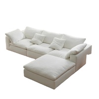 Sofá Modular/Sofá en Forma de L/Sofá Seccional/Sofá Esquinero/Sofá Reconfigurable/Sofá Personalizable/Sofá Moderno/Sofá Contemporáneo