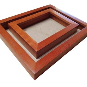 Marco de Fotos Hecho a Mano de Madera de Koa Hawaiana Sólida y Varios Tipos de Madera, Marco de Fotos Natural Creativo de Doble Cara - Product Image 1