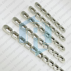 RAICES ENTERPRISES Placas de Reconstrucción de Acero Inoxidable de 3.0mm con Certificación CE X6-X10 para Cirugía Veterinaria con Tornillos Corticales - Product Image 5