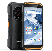 Teléfono Inteligente Resistente para Exteriores 5G Uniwa Vd5021 IP68 IP69K con Pantalla Táctil, Dimensity 6300, WiFi 6, NFC, 5500 mAh, Larga Duración de Batería