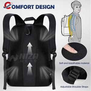Large Capacity Latest Design Casual Baseball <b>Backpacks</b> Eco-friendly Breathable Nylon Polyester Lining Washable <b>Cheap</b> Price - Product Image 3