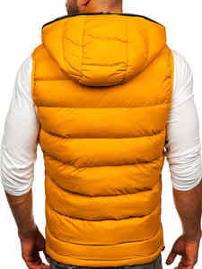 <b>Black</b> Gilet Jacket Customise Warm <b>Vest</b> <b>Men's</b> Puffer Jackets Premium Quality Customise Jackets and Hoodies - Product Image 5