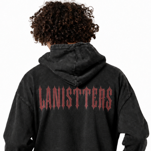 Sweat à capuche personnalisé pour homme sans cordon de serrage, en molleton avec poche kangourou, grand logo avant et arrière, coupe décontractée, style streetwear, fabricant - Product Image 4
