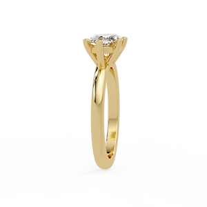 แหวนหมั้นเพชรเม็ดเดี่ยวทรงมาร์คีส์ขายดี รับรองโดย IGI ขนาด 1.0ct-3.0ct ทองคำขาว 14K เพชรเพาะเลี้ยงในห้องปฏิบัติการ เครื่องประดับสั่งทำพิเศษ - Product Image 5
