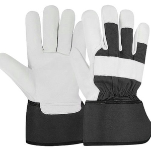 Guantes de Seguridad JNM SAFETY de Primera Calidad, Fabricados en Canadá, Resistentes, de Cuero Vacuno, Antiestáticos e Impermeables para Trabajos con Pantallas - Product Image 6