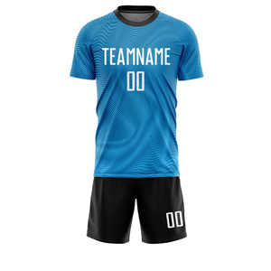Conjunto de Uniforme de Fútbol de Alta Calidad OEM USA, Ropa Deportiva Transpirable con Logotipo del Equipo Personalizado Impreso - Product Image 1