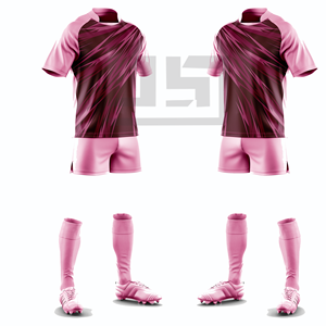 Short de rugby imprimé de qualité supérieure 100 % polyester, coupe athlétique confortable, coupe-vent, pour entraînement et compétition, équipe JAMEZ - Product Image 1