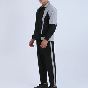 Conjunto Deportivo Casual para Hombre, Chaqueta Cortavientos de Poliéster Elástica en Cuatro Direcciones, Transpirable, Personalizable, para Entrenamiento - Product Image 3