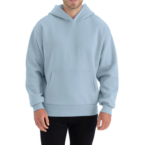 Sudadera con Capucha Extra Grande para Hombre, Mezcla de Algodón/Poliéster, Bordada, Estilo Urbano Otoñal, Calidad Premium, Producto OEM 2025 - Product Image 1