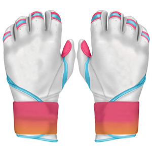 Custom High Quality Cowhide Leather Baseball Batting Gloves Wrist Support Lightweight Design for Training-Softball Gloves - Product Image 6