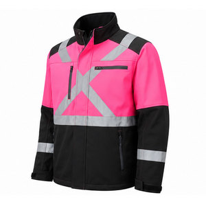 Premium Working <b>Jacket</b> Reflective Hi Vis Utility Coat Durable Waterproof For Warehouse Road Maintenance And Site <b>Workers</b> - Product Image 3
