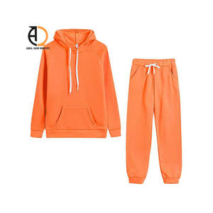 Ensemble deux pièces élégant pour femme, survêtement de sport tricoté à manches longues, couleur unie, pantalon de survêtement, vente en gros - Product Image 4