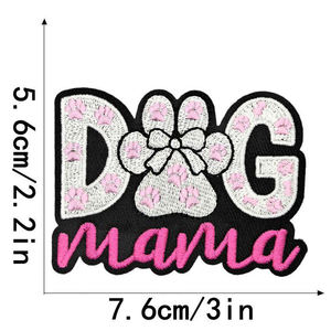 Wholesale Custom Embroidery Patches Iron On Baseball Graphic Badge 3D Embroidered Fabric Patch for Caps Bags <b>Jackets</b> DIY OEM ODM - Product Image 1